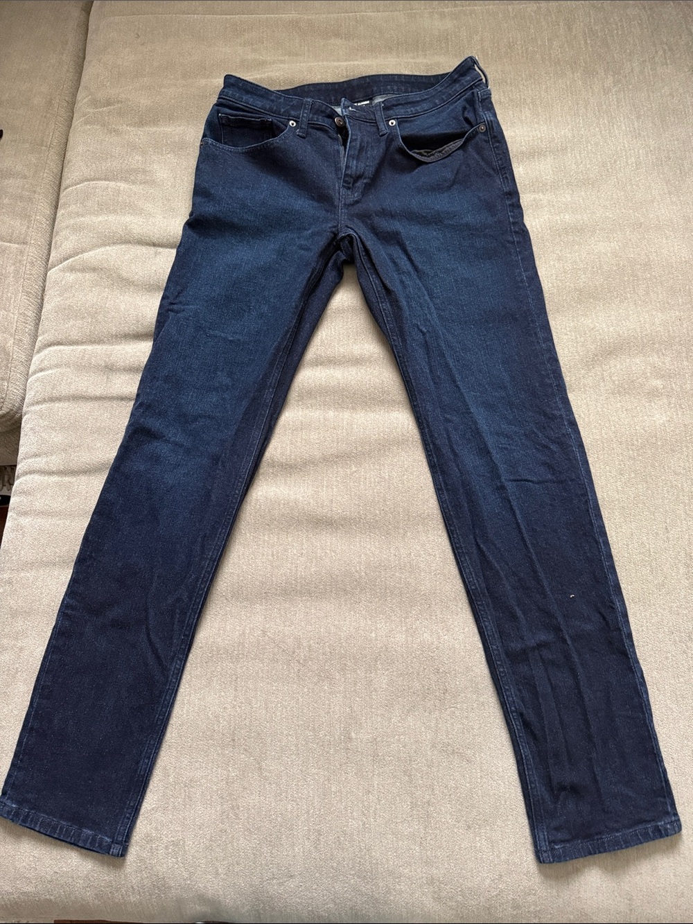 Slim Men's Jeans in Dark Indigo Blue - Stretch Slim Fit